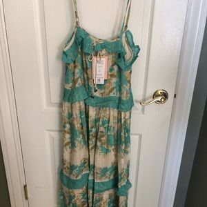 Spell and the Gypsy NWT Coco Lei Strappy Gown